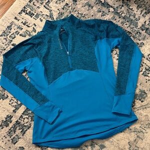 Reebok Teal Half-Zip Pullover